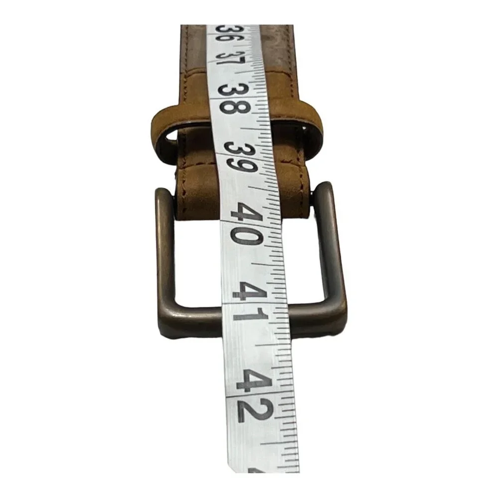 Brighton Belt Womens 34 Brown Patchwork‎ Leather Boho Hippie Western Festival